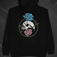 Skull & Roses Transgender Hoodie