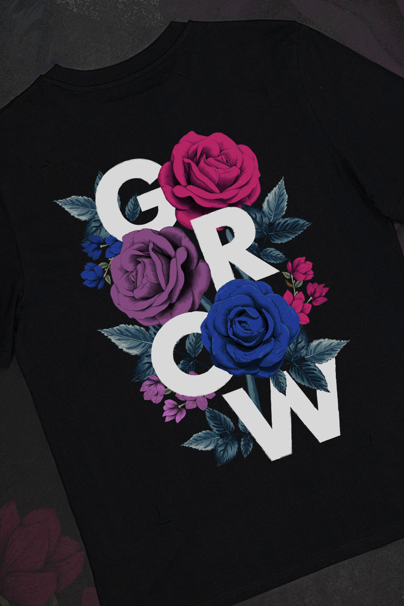 Floral Grow Bisexual Tee