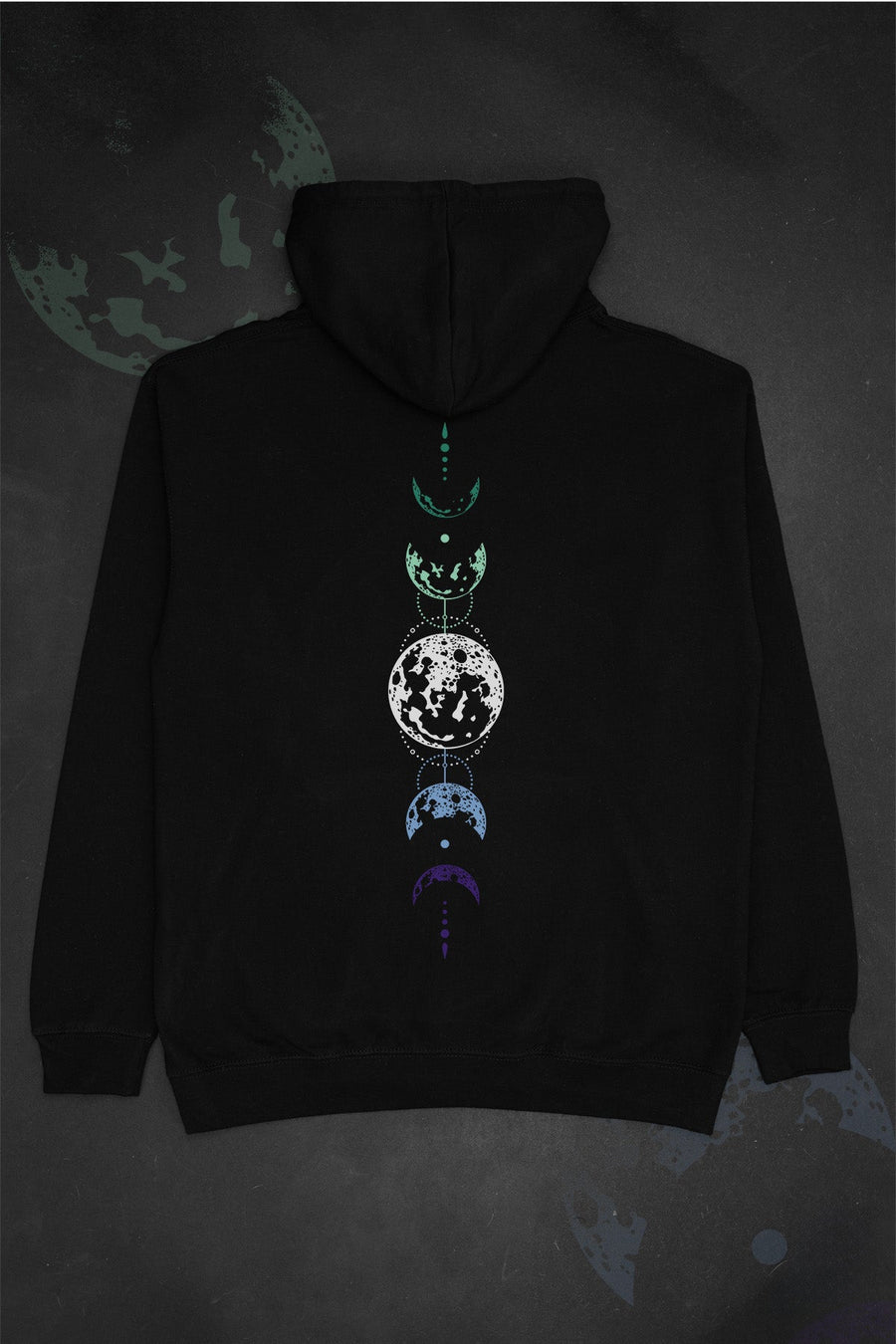 Celestial Moon Phase Gay Hoodie