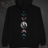 Celestial Moon Phase Transgender Hoodie