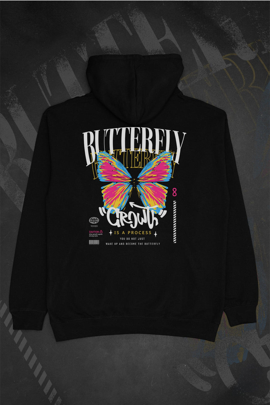 Butterfly Growth Pansexual Hoodie