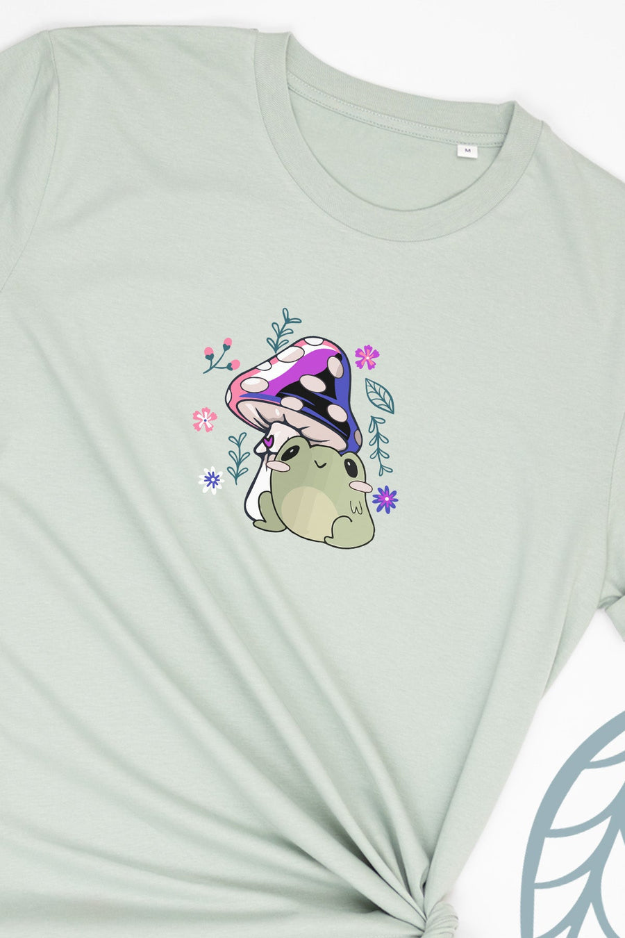 Freddie The Frog & Mushroom Gender Fluid Tee