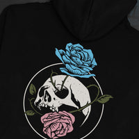 Skull & Roses Transgender Hoodie