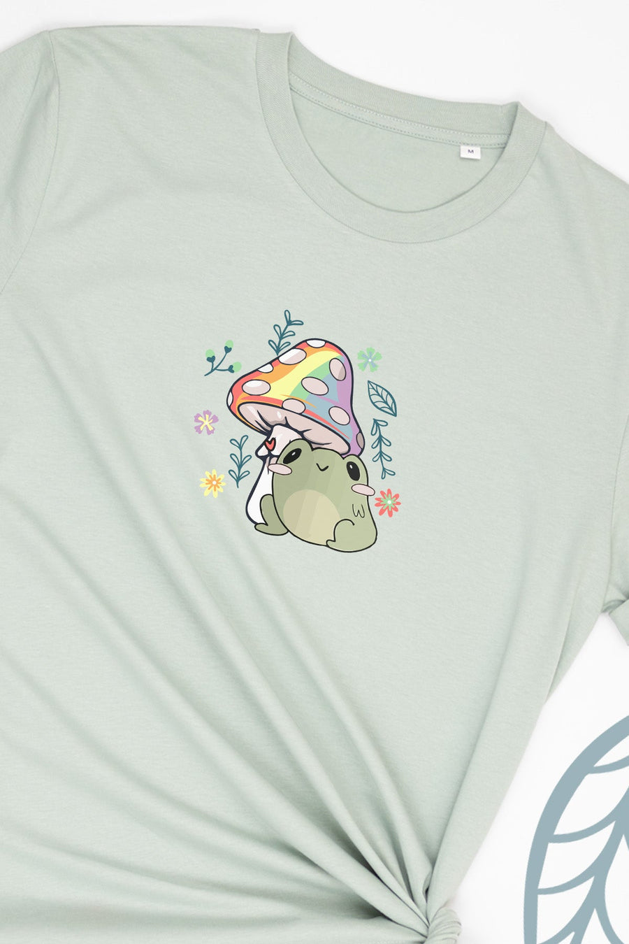 Freddie The Frog & Mushroom Rainbow Tee