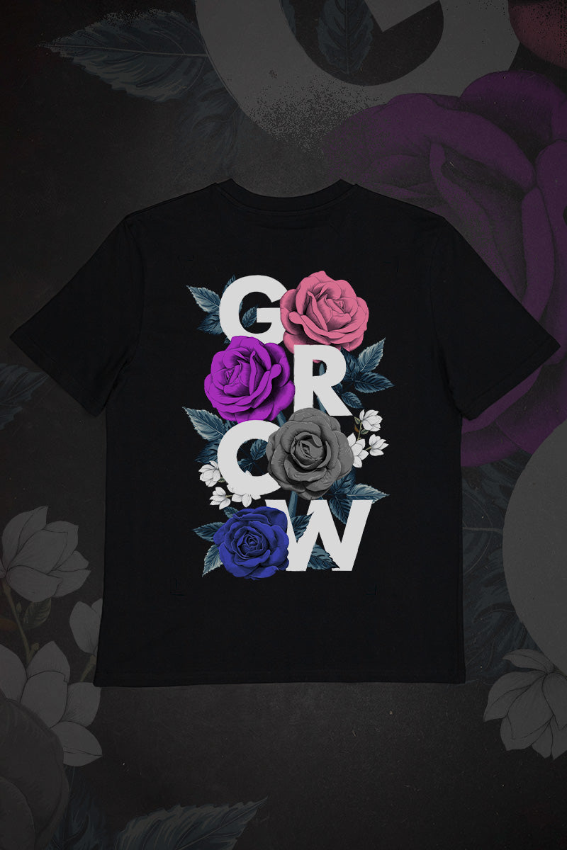 Floral Grow Gender Fluid Tee