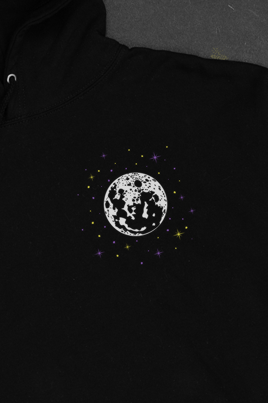 Celestial Moon Phase Non-Binary Hoodie