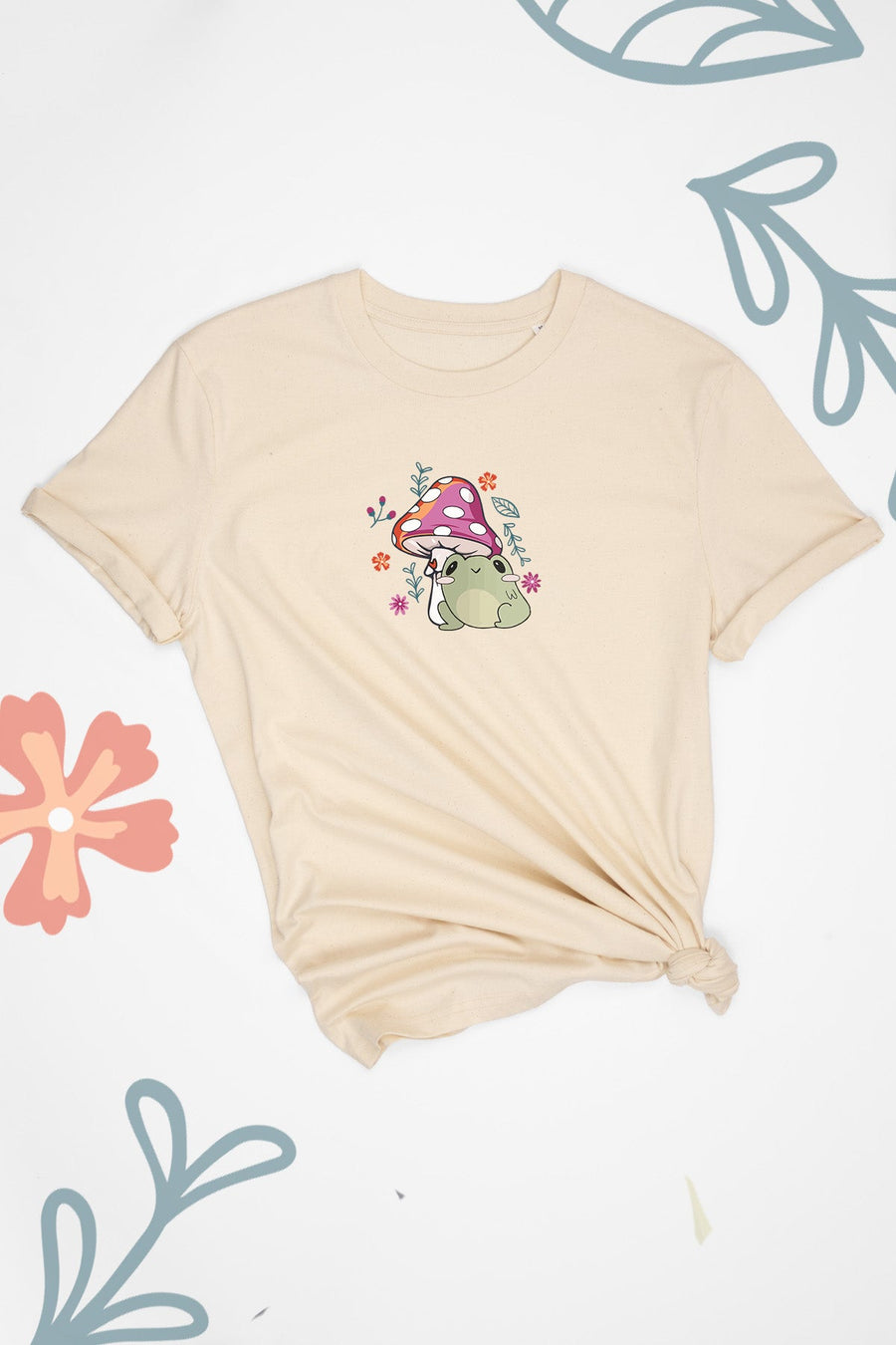 Freddie The Frog & Mushroom Lesbian Tee