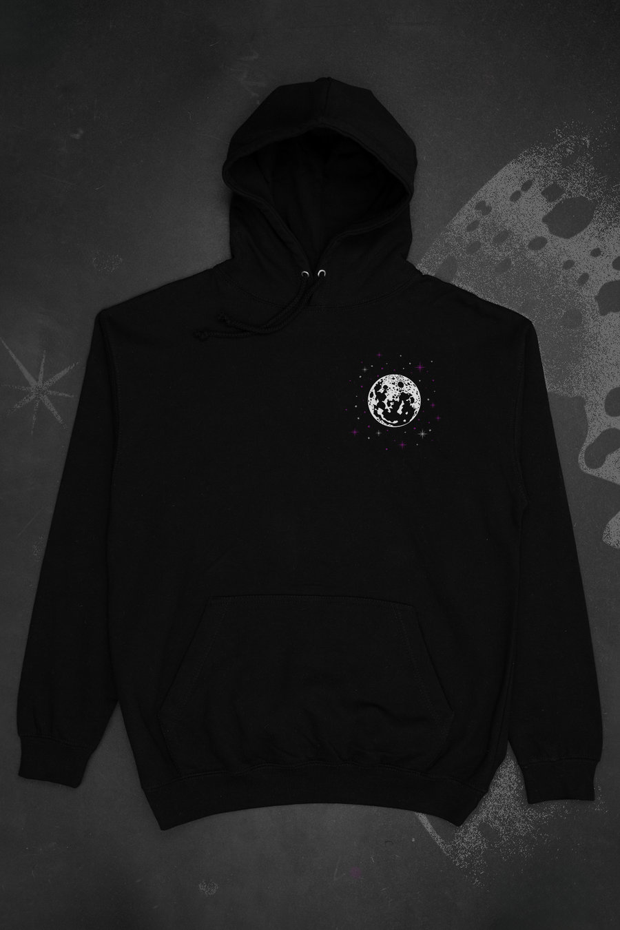 Celestial Moon Phase Asexual Hoodie