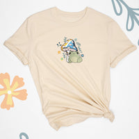 Freddie The Frog & Mushroom AroAce Tee