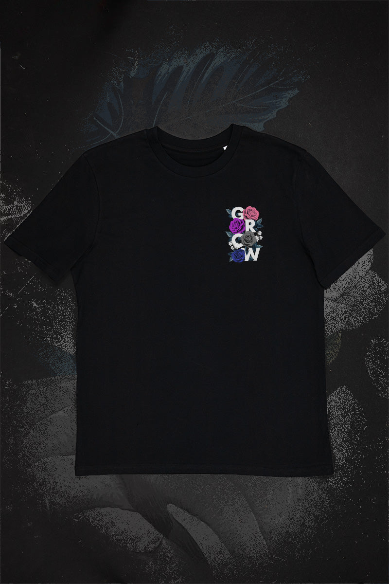 Floral Grow Gender Fluid Tee