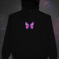 Butterfly Growth Gender Fluid Hoodie