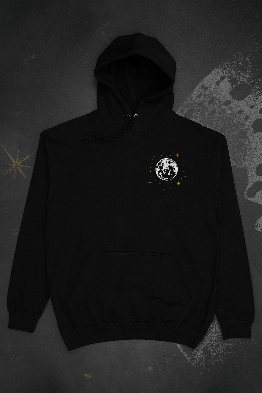 Celestial Moon Phase AroAce Hoodie