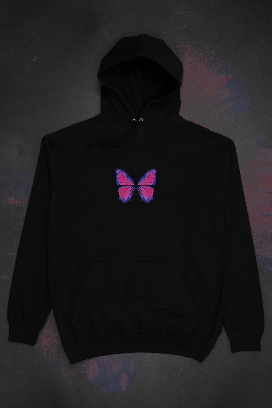 Butterfly Growth Bisexual Hoodie