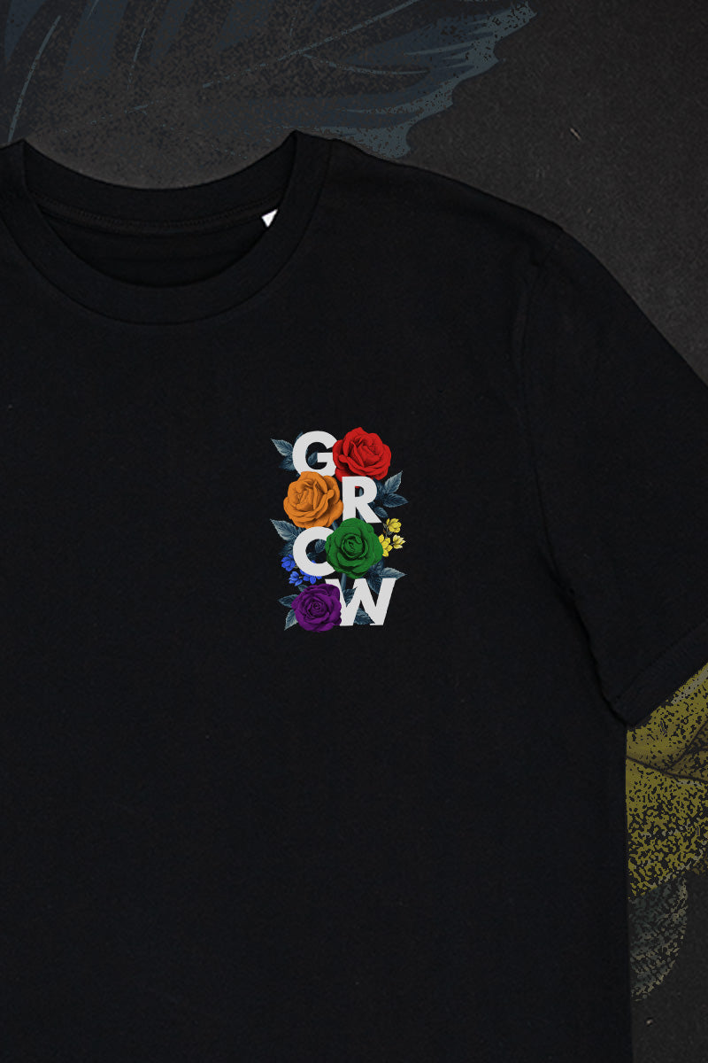 Floral Grow Rainbow Tee