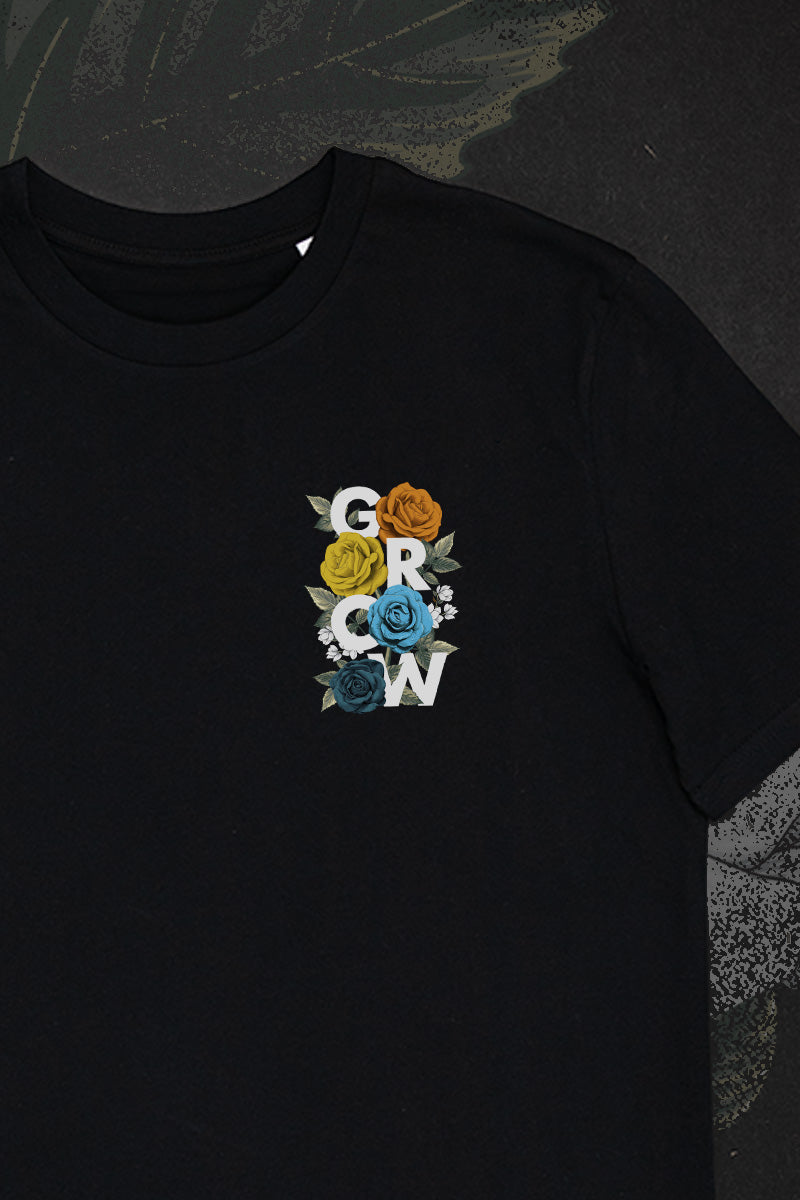 Floral Grow AroAce Tee