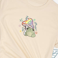 Freddie The Frog & Mushroom Rainbow Tee