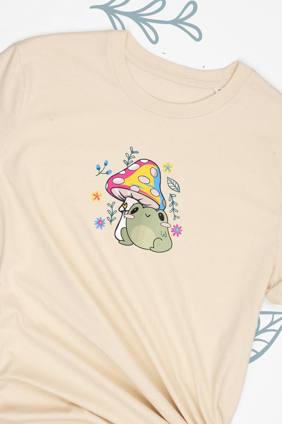 Freddie The Frog & Mushroom Pansexual Tee