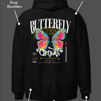 Butterfly Growth Pansexual Hoodie