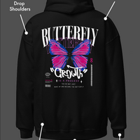 Butterfly Growth Bisexual Hoodie