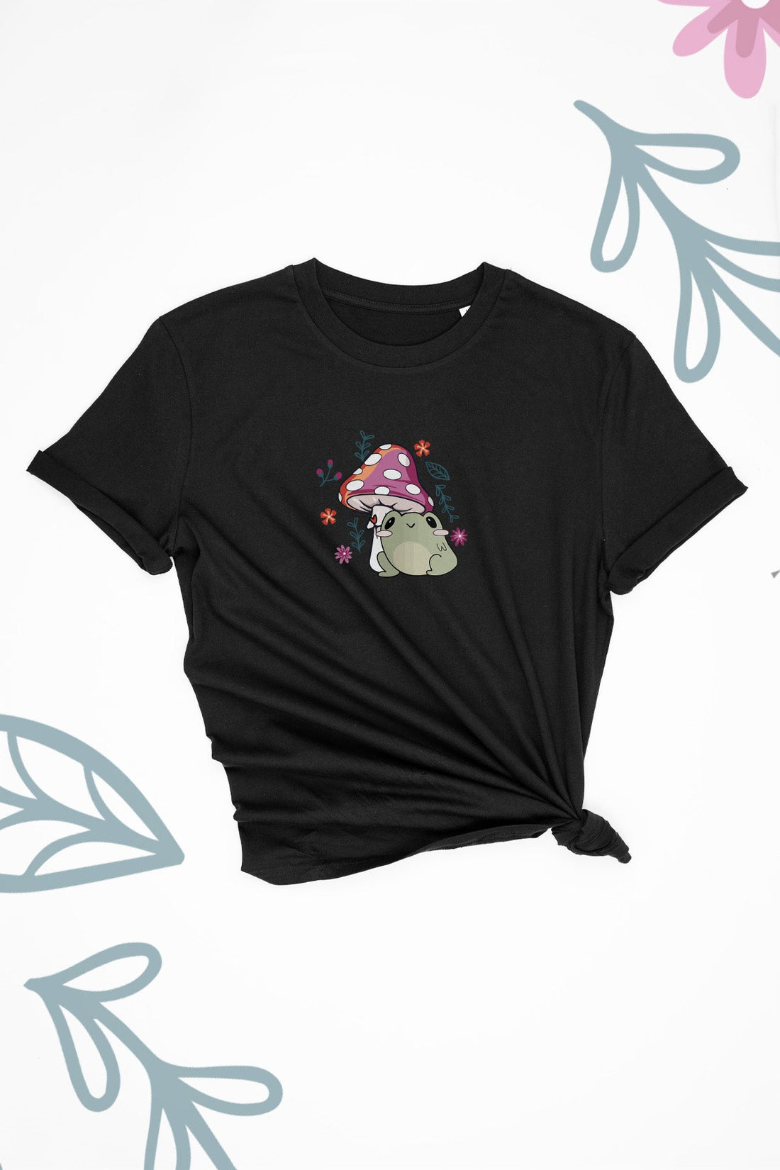 Freddie The Frog & Mushroom Lesbian Tee