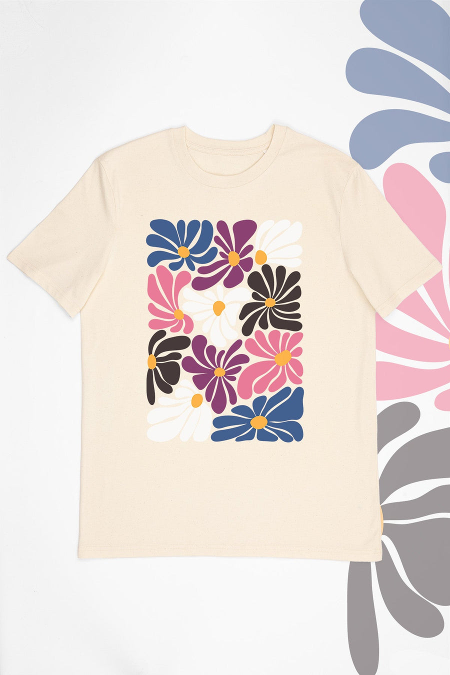 Funky Flowers Gender Fluid Tee