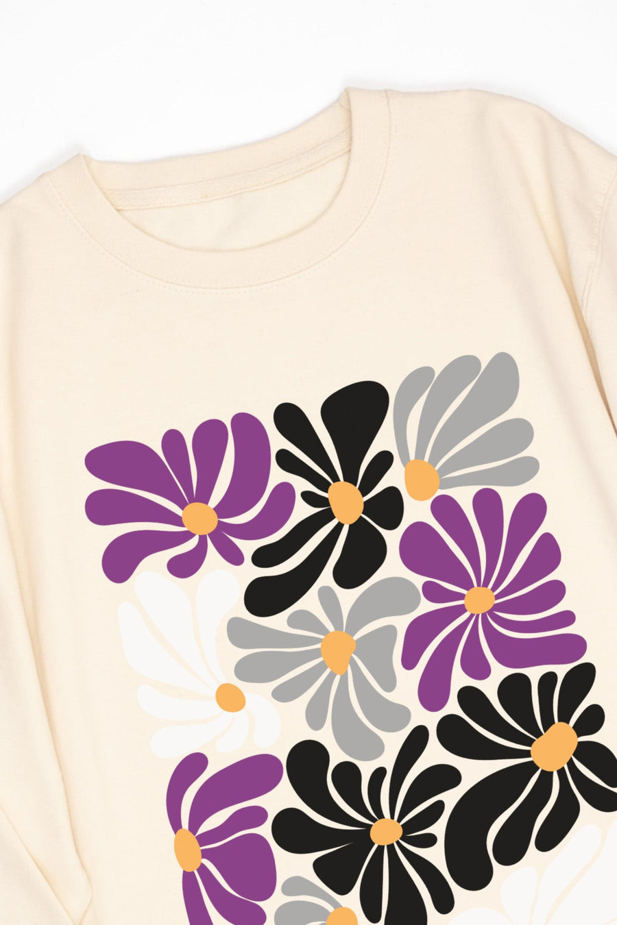 Funky Flowers Asexual Sweat