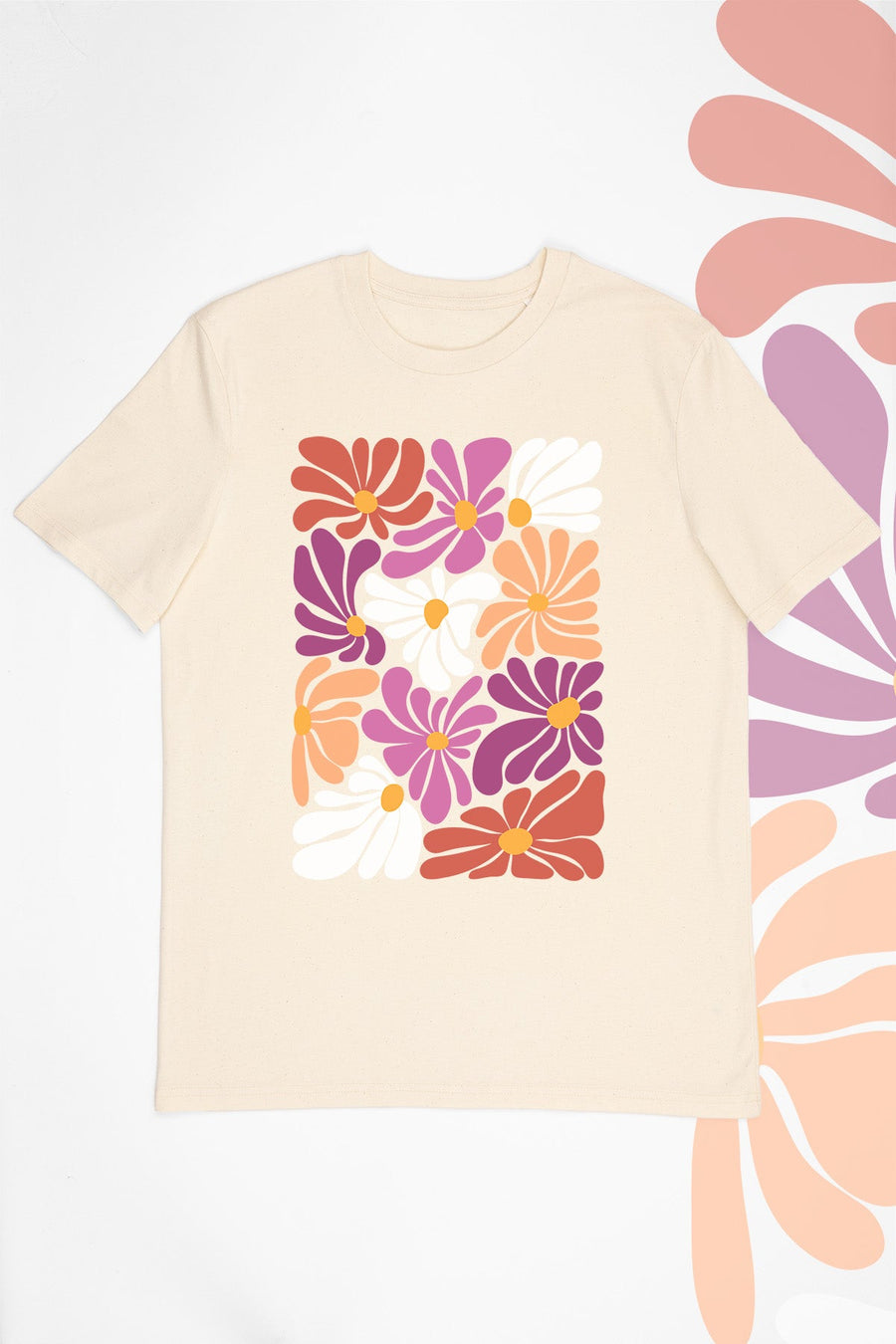 Funky Flowers Lesbian Tee