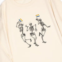 Dancing Skeletons AroAce Sweat