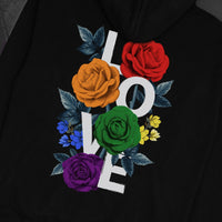 Floral Love Rainbow Hoodie