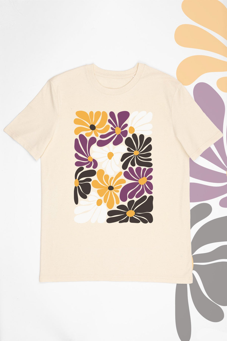 Funky Flowers Non-Binary Tee