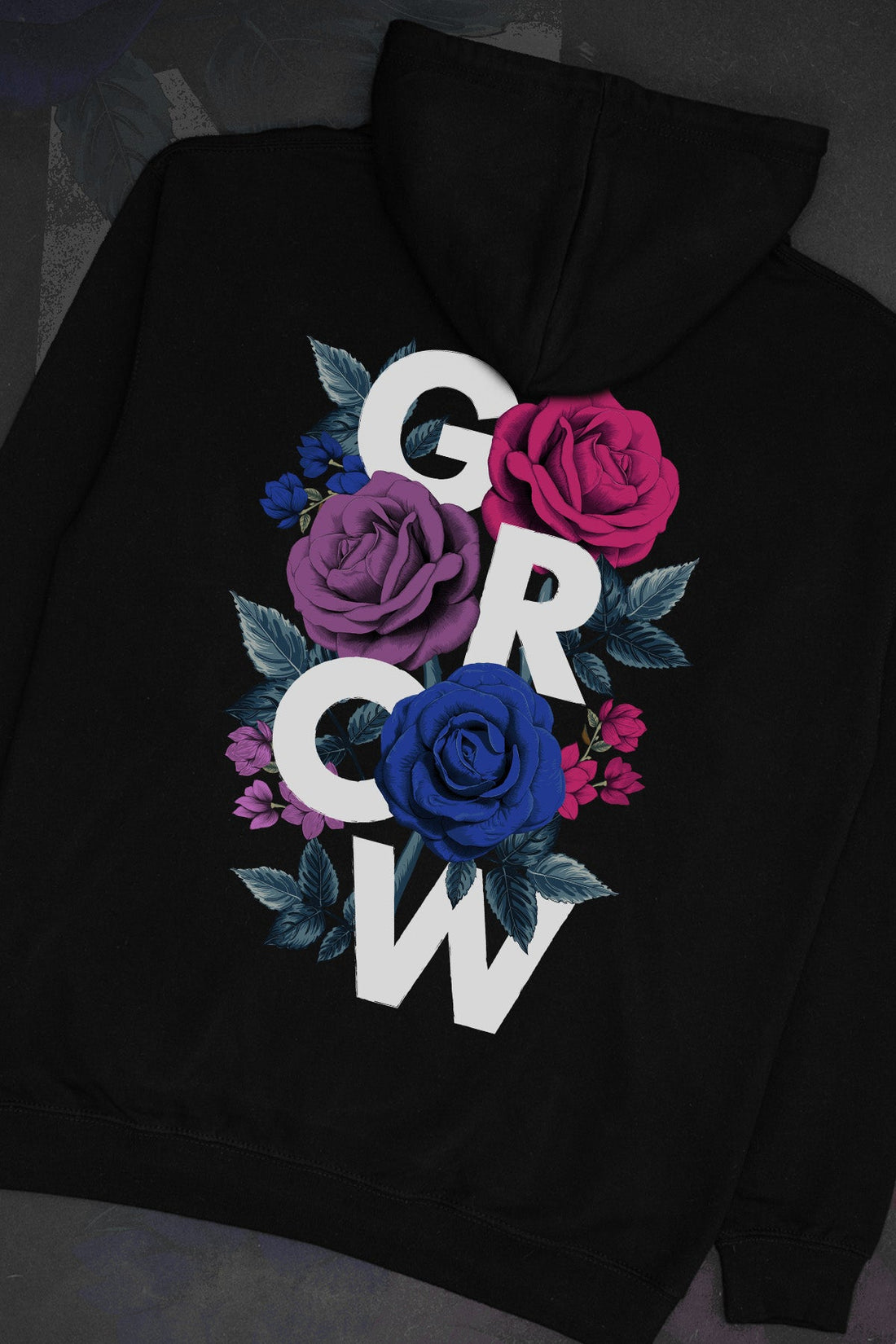 Floral Grow Bisexual Hoodie