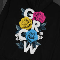 Floral Grow Pansexual Hoodie