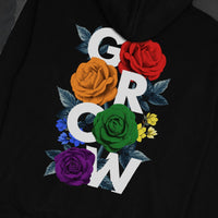 Floral Grow Rainbow Hoodie