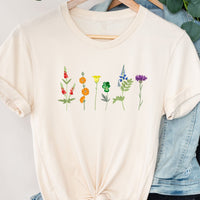 Wildflowers Rainbow Tee