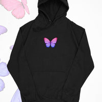 Fluttering Butterflies Bisexual Hoodie