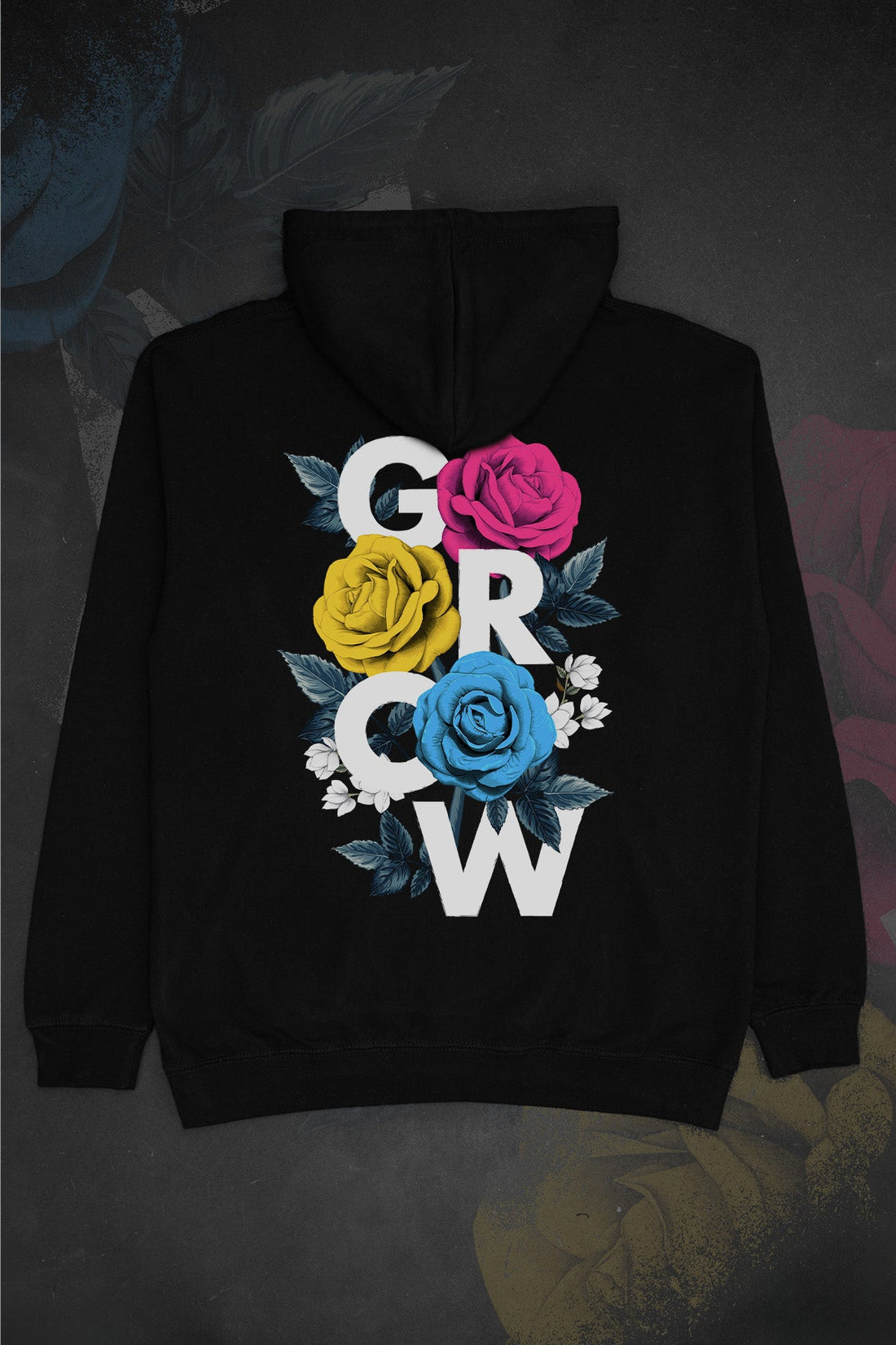 Floral Grow Pansexual Hoodie