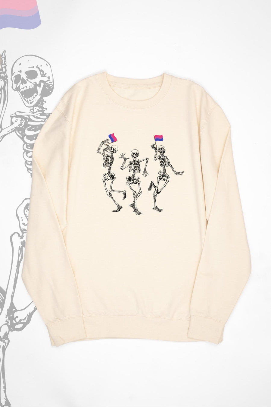 Dancing Skeletons Bisexual Sweat