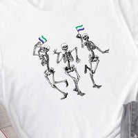 Dancing Skeletons Gay Tee