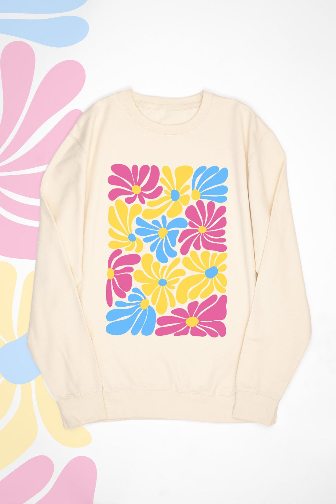 Funky Flowers Pansexual Sweat