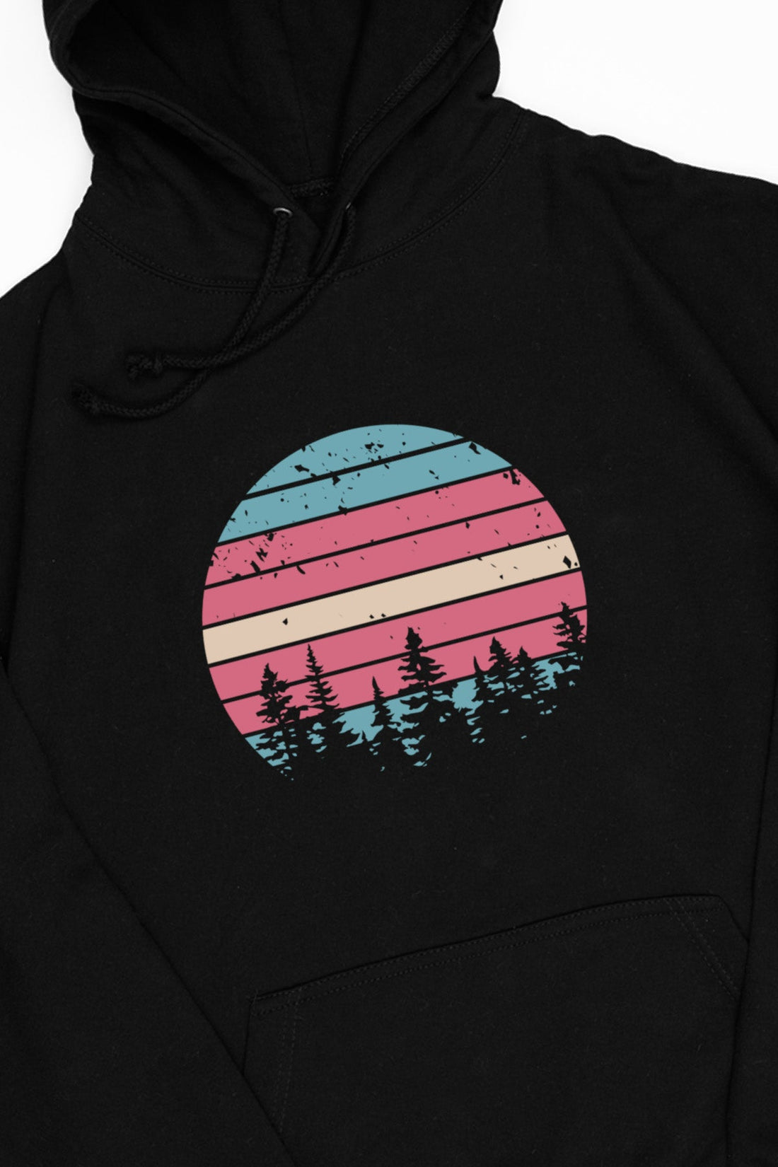 Retro Sunset Transgender Hoodie