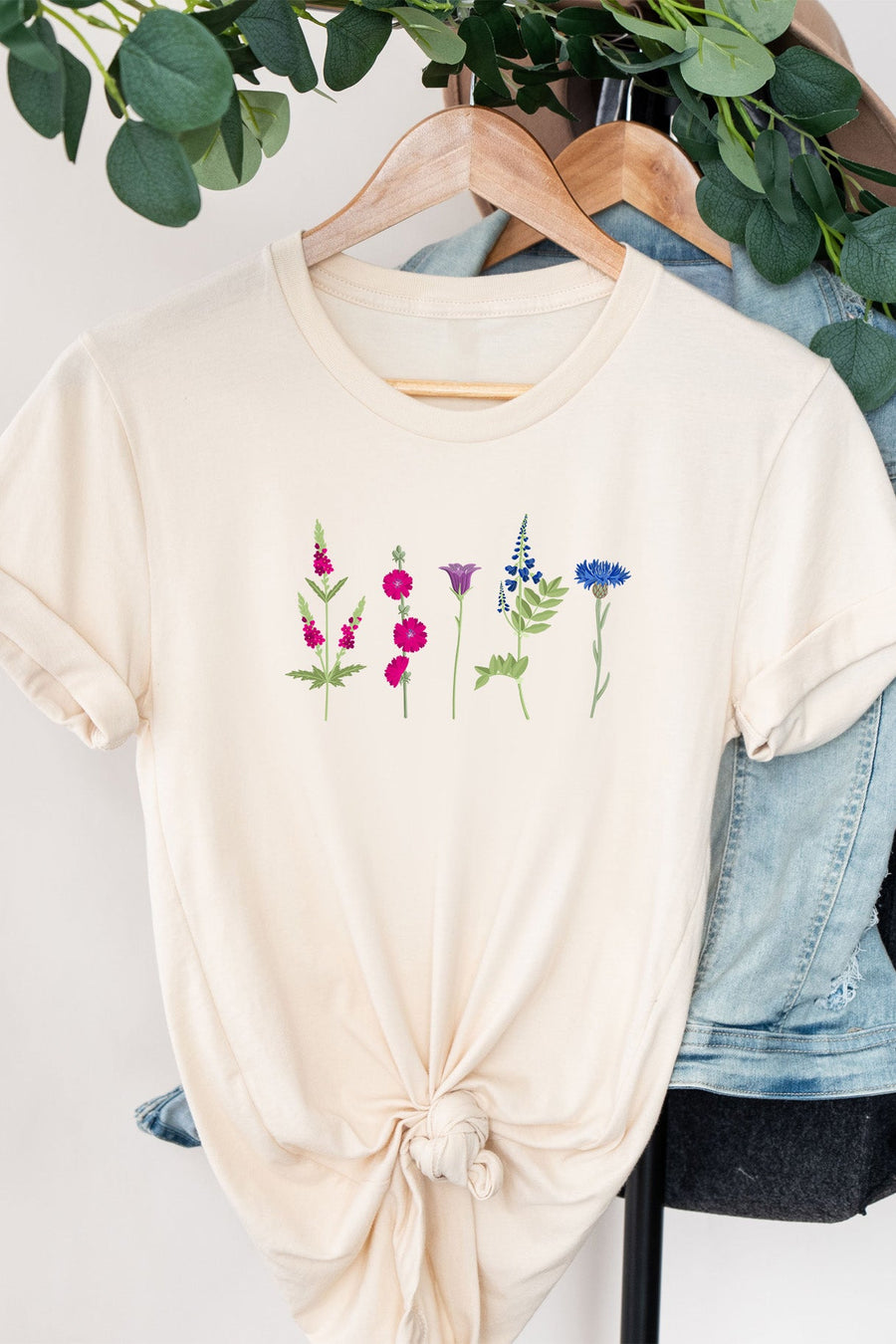 Wildflowers Bisexual Tee