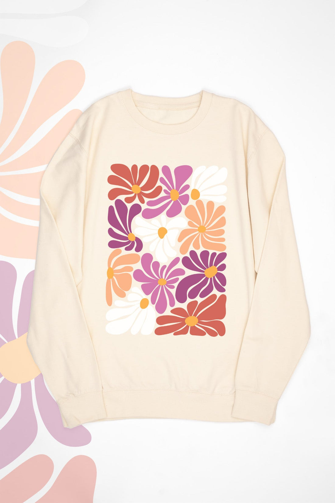 Funky Flowers Lesbian Sweat