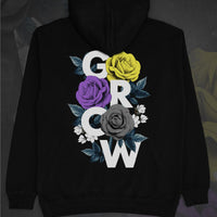 Floral Grow Non-Binary Hoodie
