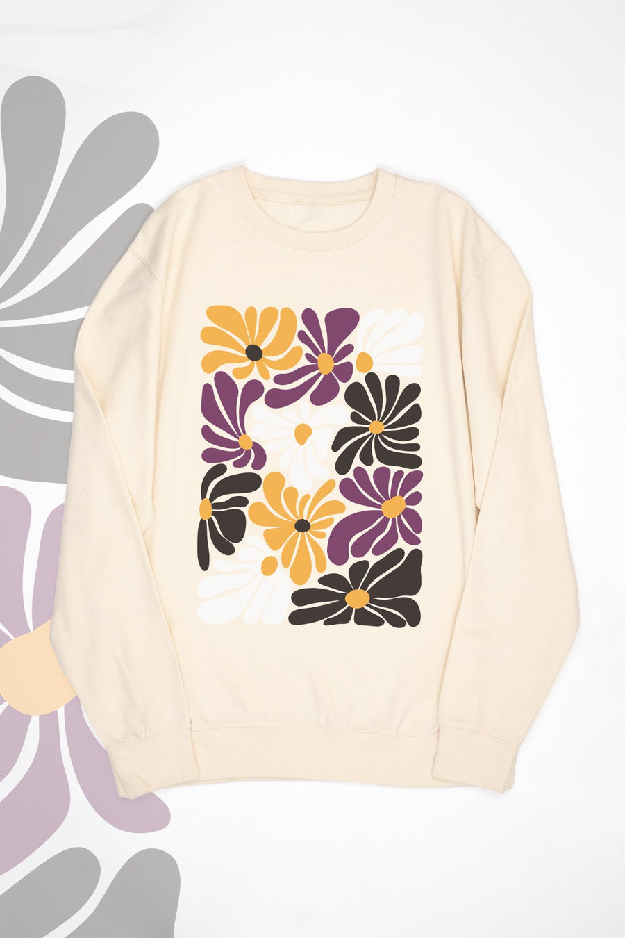 Funky Flowers Non-Binary Sweat