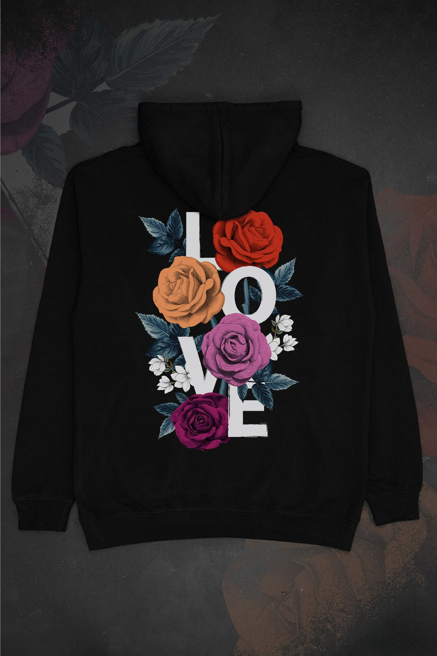 Floral Love Lesbian Hoodie