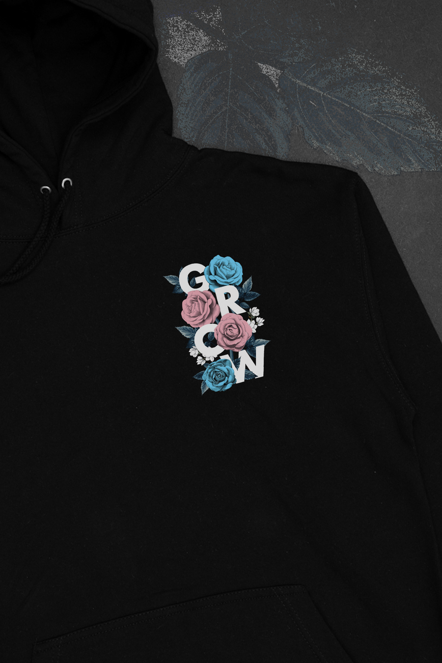 Floral Grow Transgender Hoodie