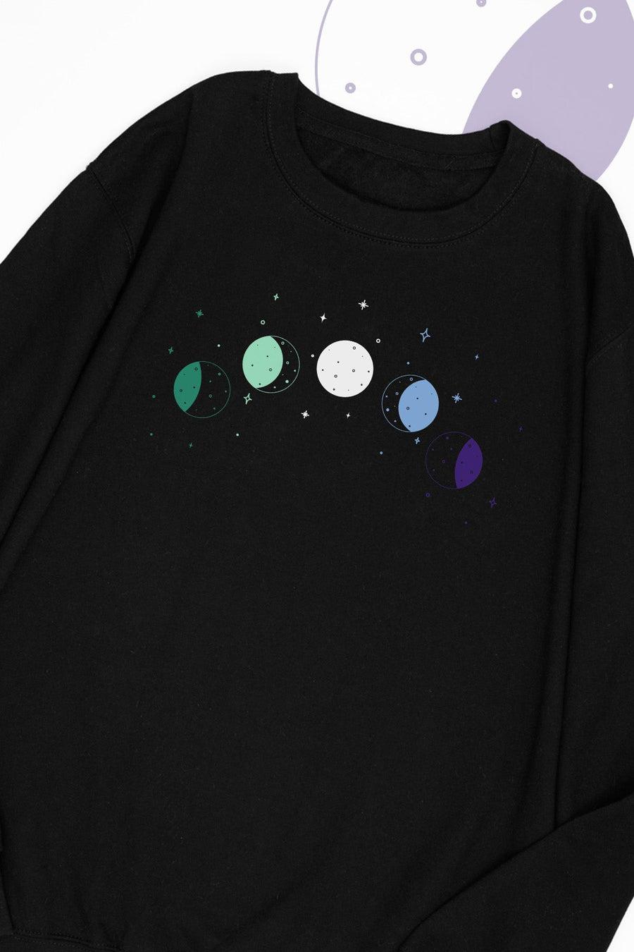 Celestial Moon Phase Gay Sweat