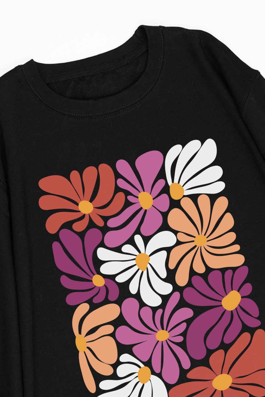 Funky Flowers Lesbian Sweat