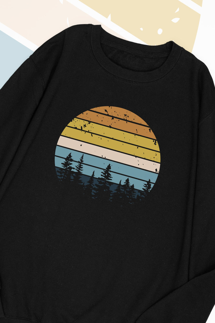 Retro Sunset AroAce Sweat