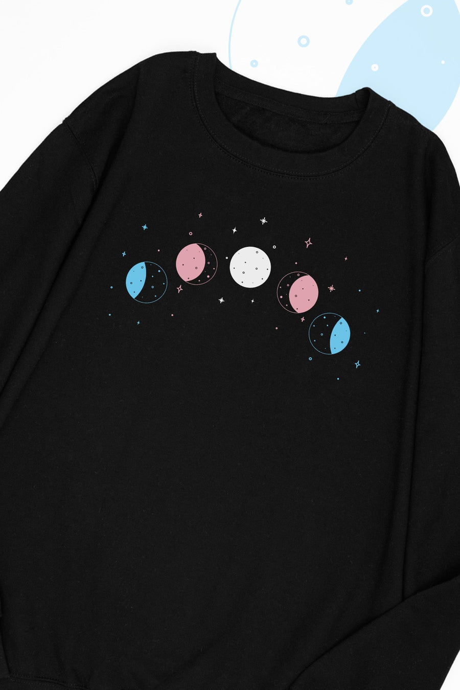 Celestial Moon Phase Transgender Sweat